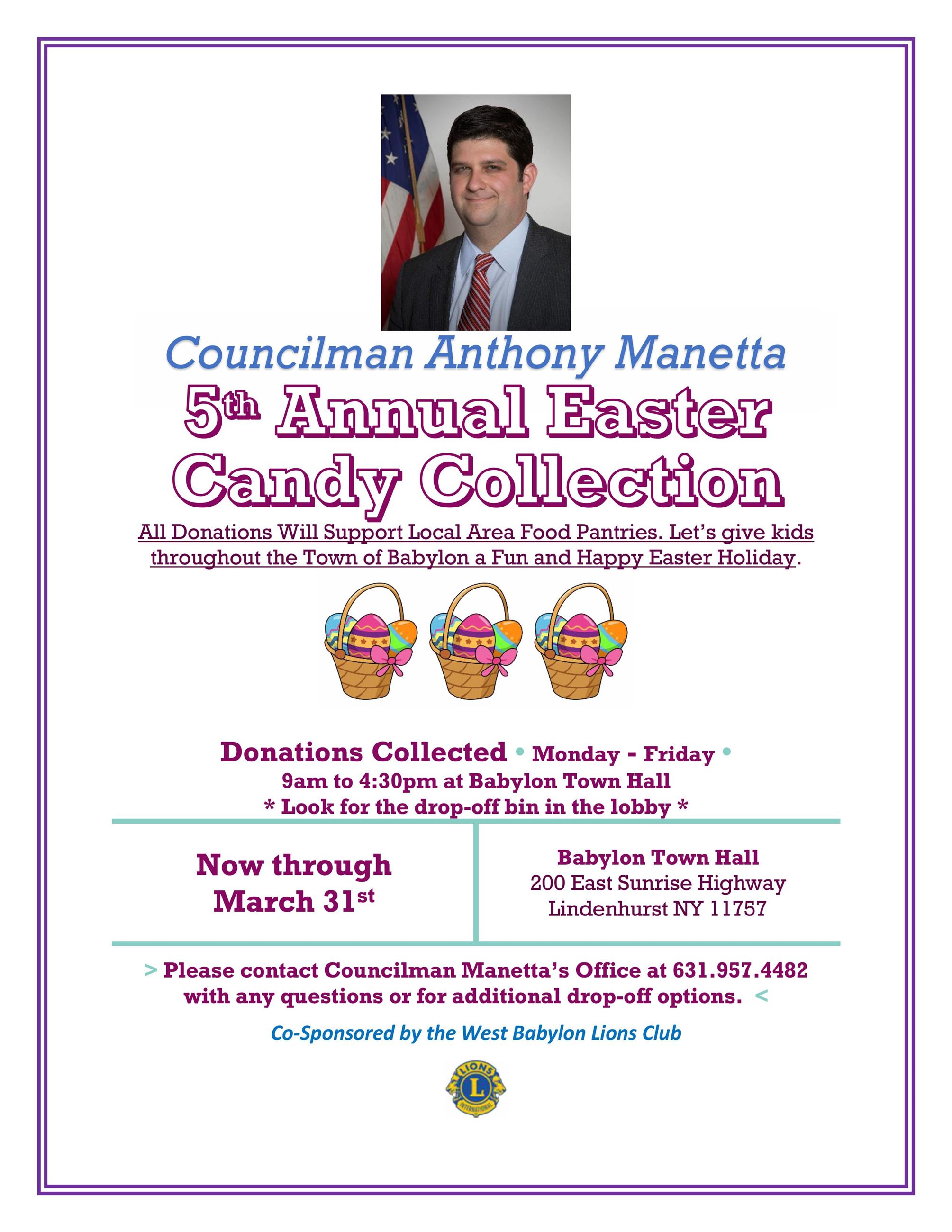 5th Annual Easter Candy Drive 2026