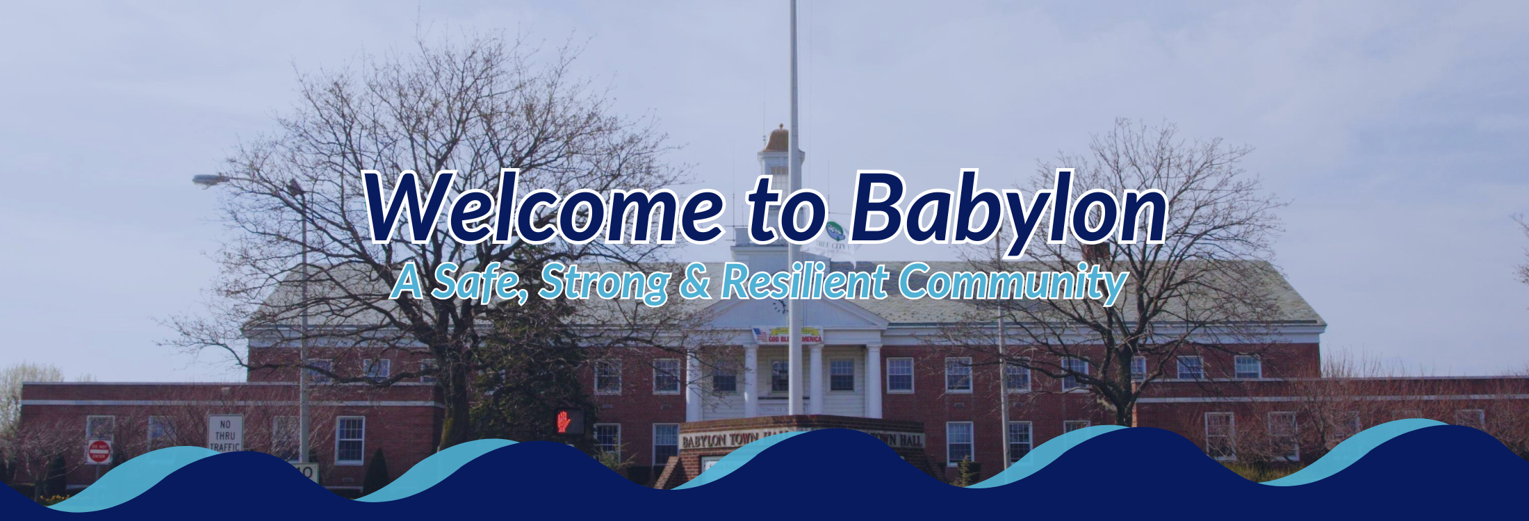 Welcome Banner Winter