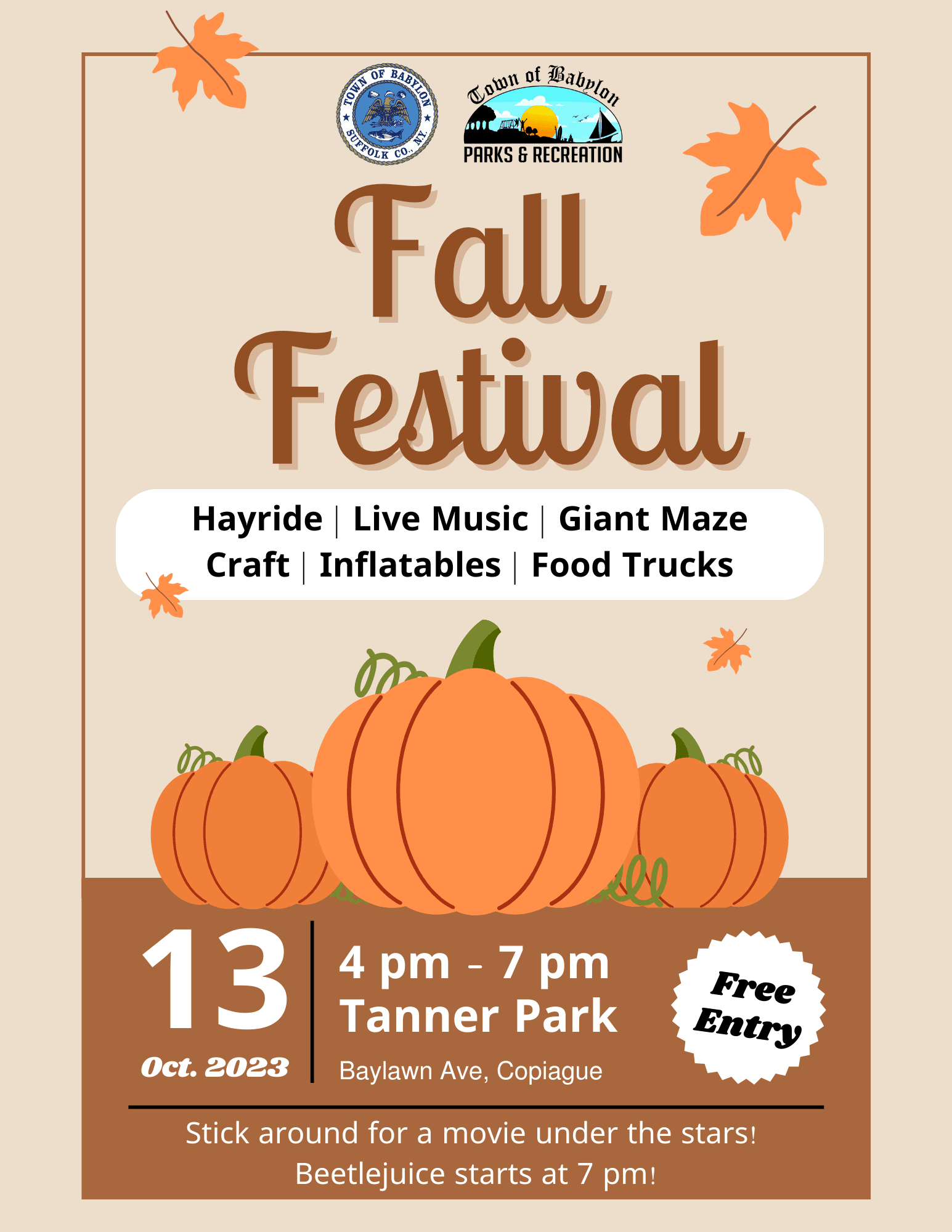 Fall Festival Flyer
