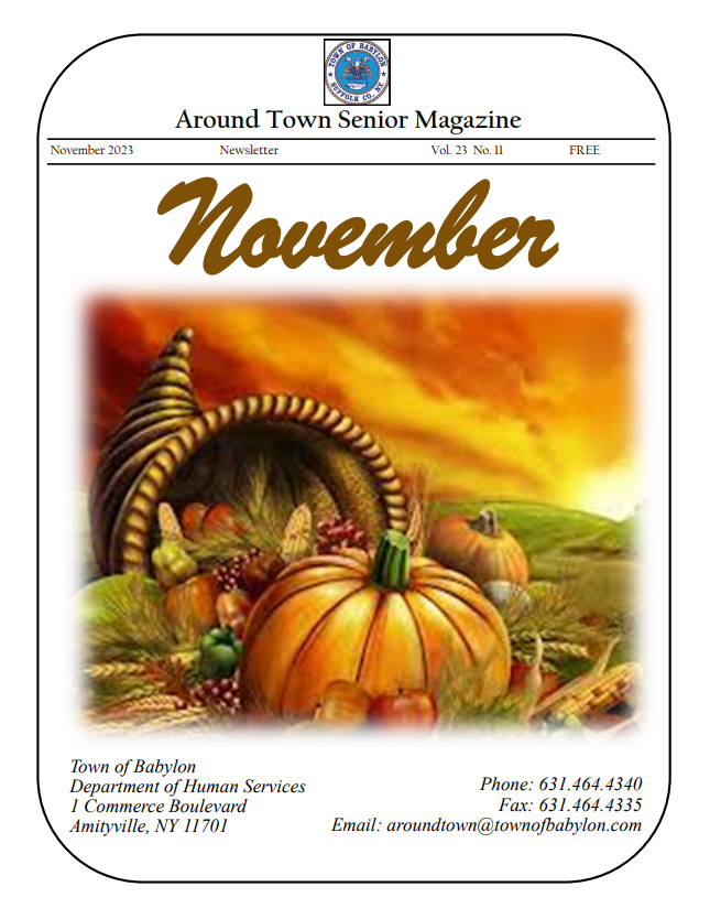 November Around Town Cover