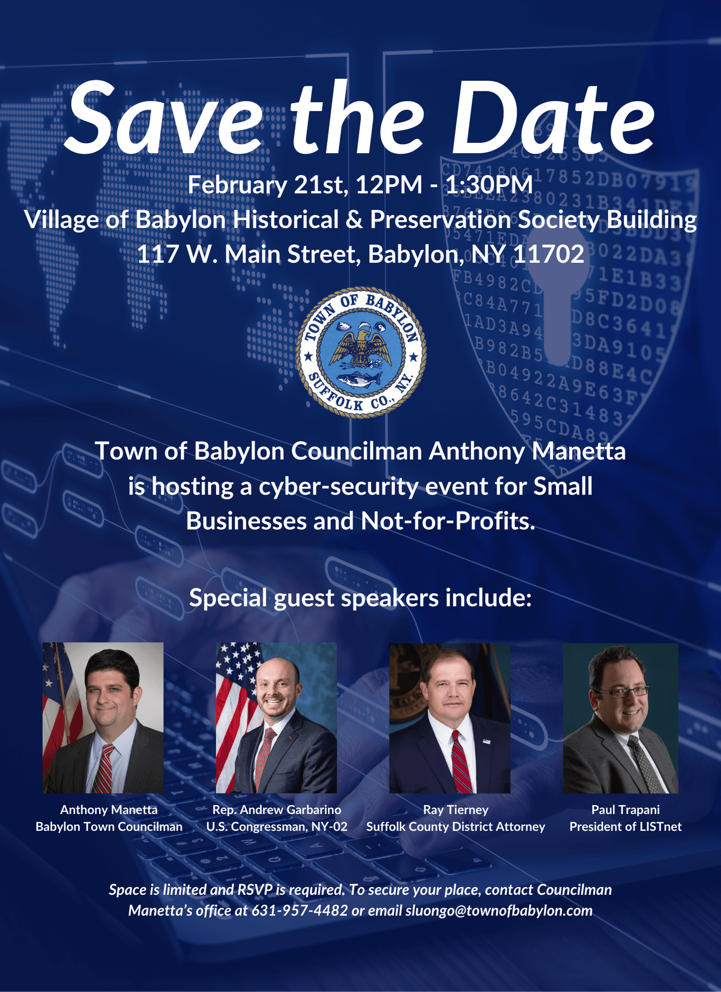 Cyber-security Event Flyer