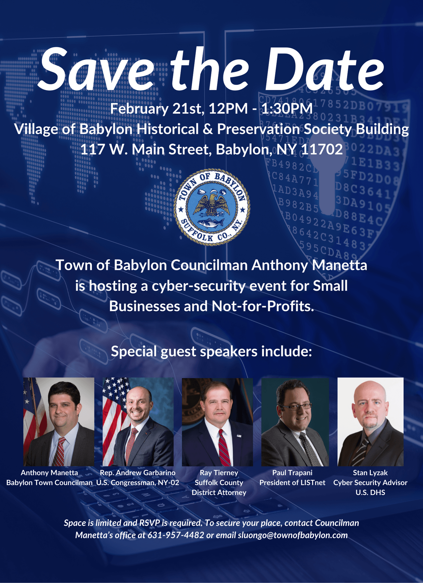 Cyber-security Event Flyer