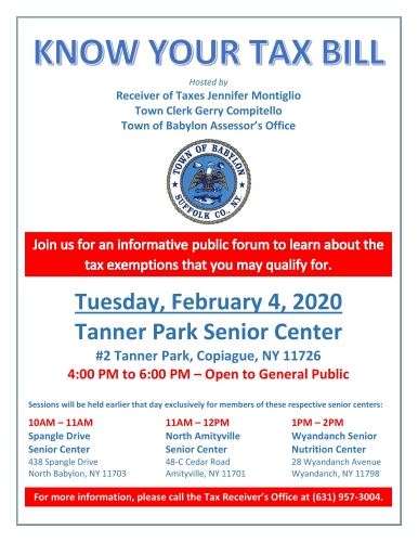 Know Your Tax Bill small