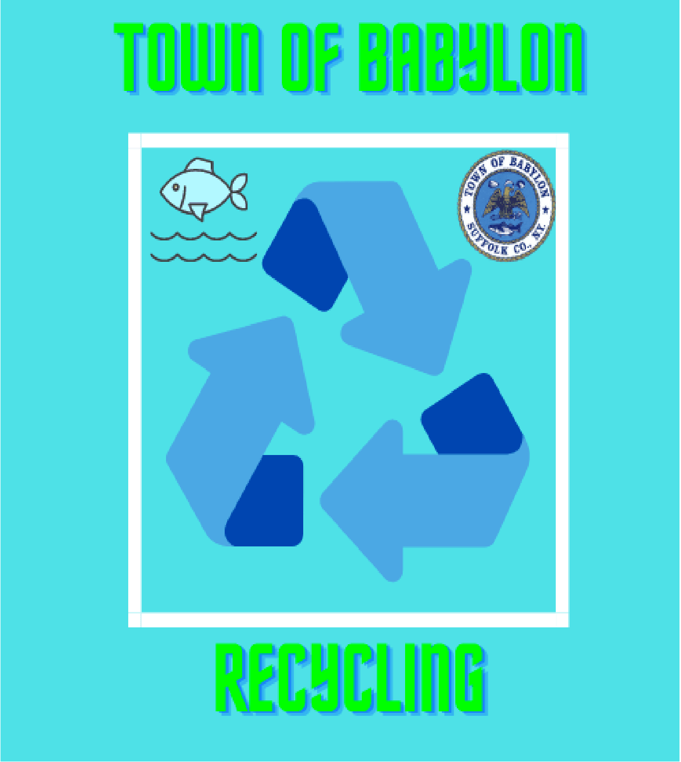 Recycling Booklet Cover (PNG) Opens in new window