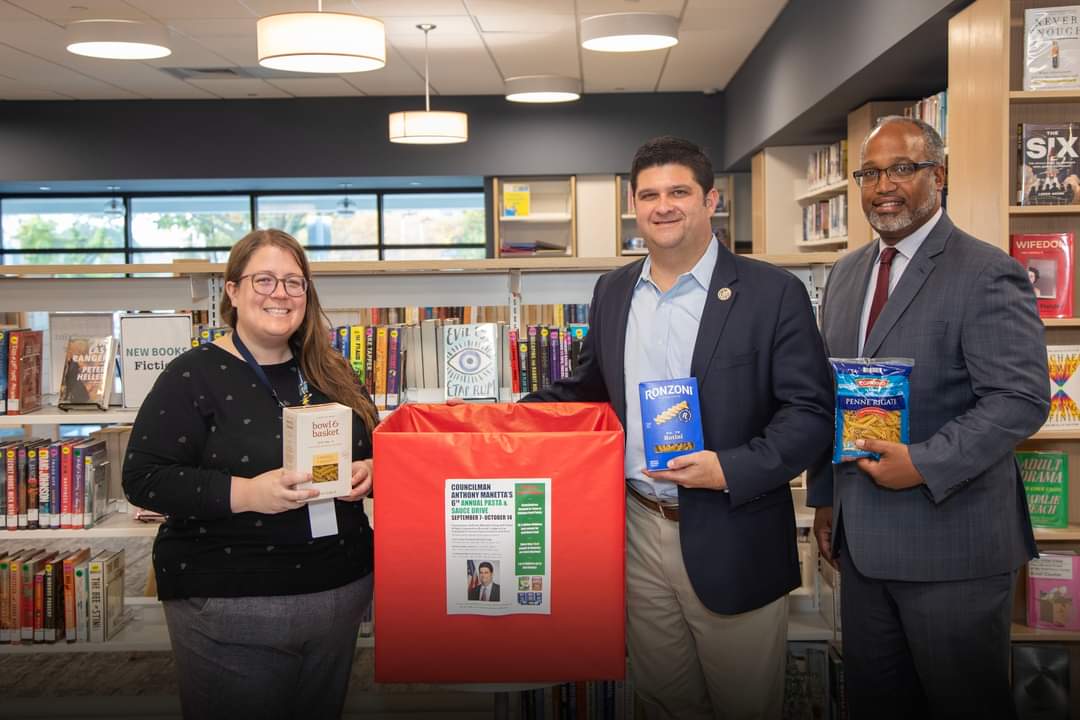 Pasta Donations - Lindenhurst Library