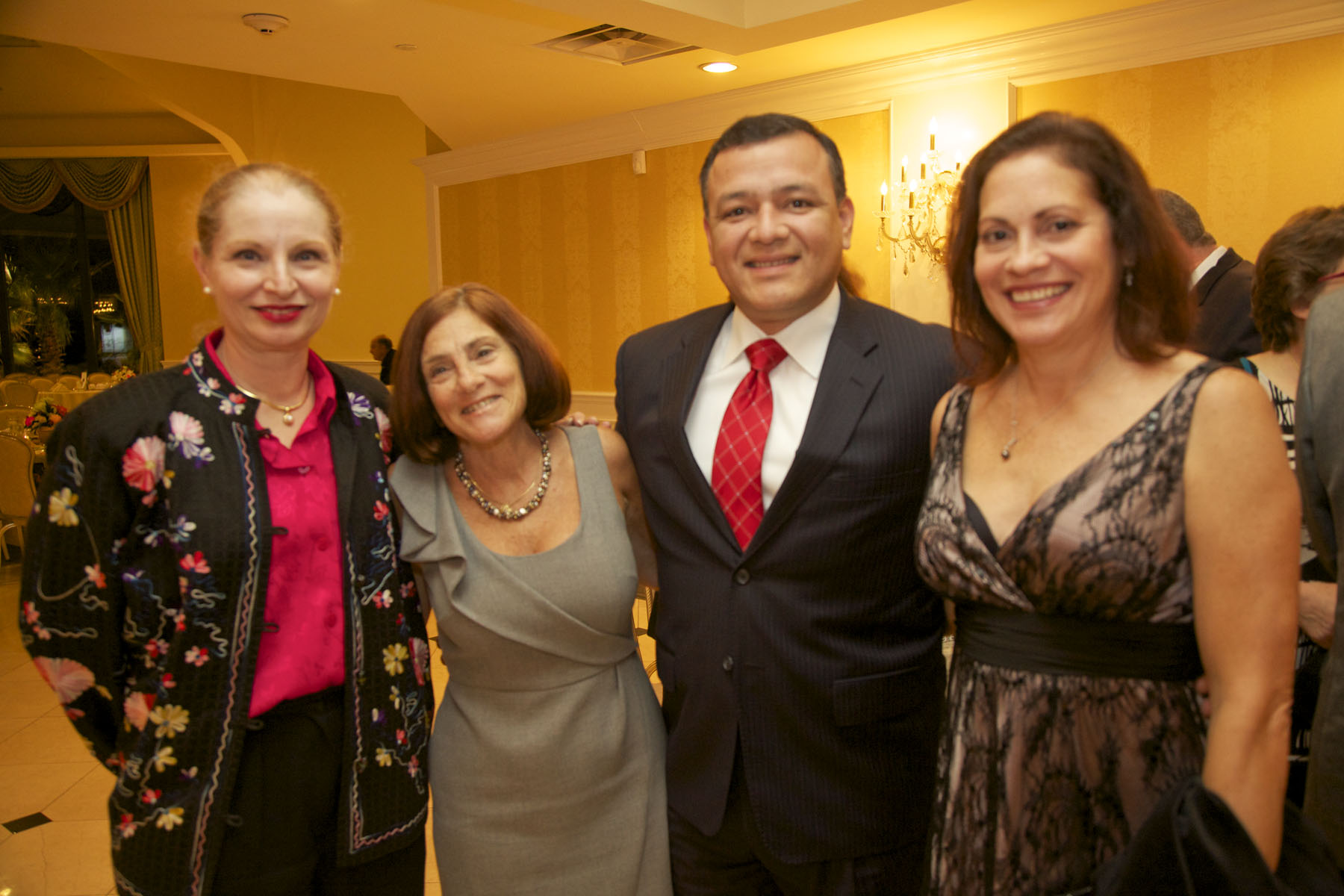 Mr. & Mrs Martinez and guests